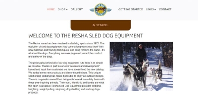 Resha Sled Dog Equipment